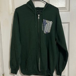 Attack on Titan Full Zip Hoodie